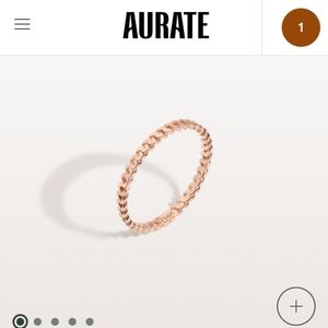 AURATE 14k Gold Ring